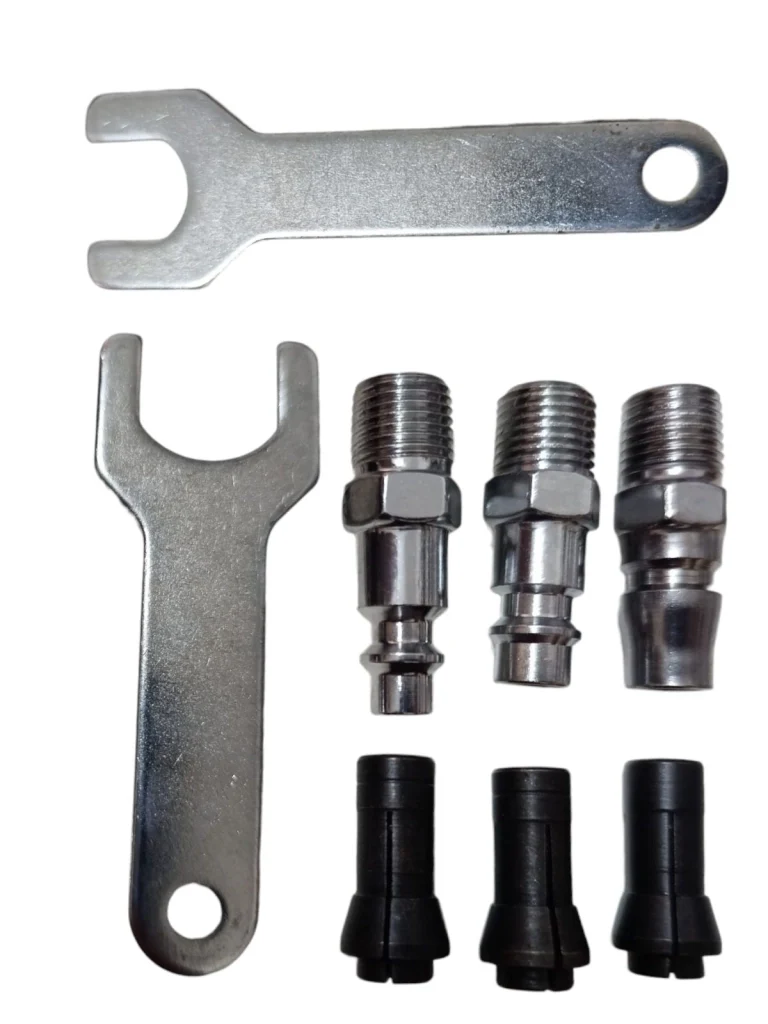 Mini Trapano Drimmel Smerigliatrice Fresatrice Ad Aria Compressa  1/4" A830302 - Image 4