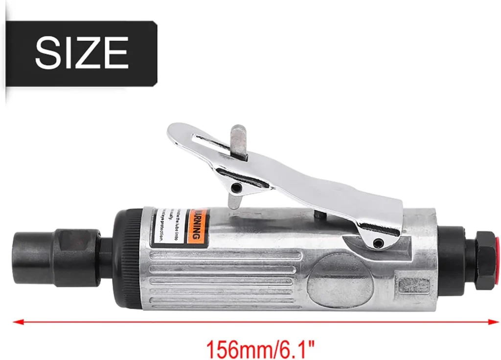 Mini Trapano Drimmel Smerigliatrice Fresatrice Ad Aria Compressa  1/4" A830302 - Image 5