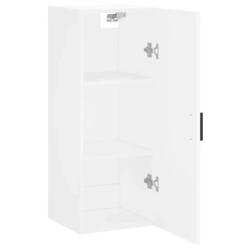 Mobile a Parete Bianco 34,5x34x90 cm 828852 - Image 6