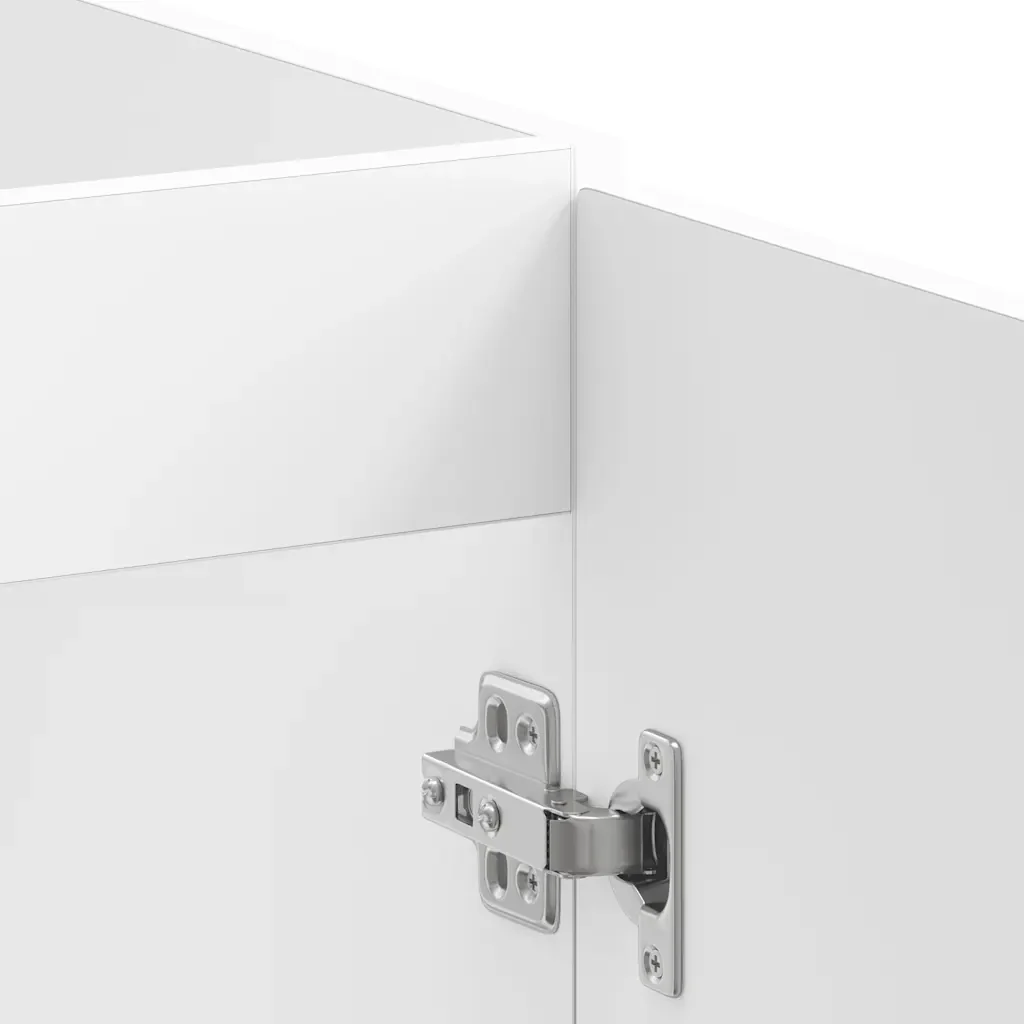 Mobile Base Lavello Lucca Bianco in Legno Multistrato 853687 - Image 8