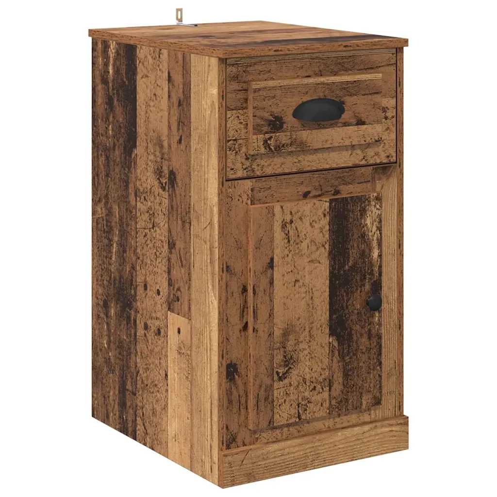 Mobile laterale Legno vecchio 40 x 50 x 75 cm Legno multistrato 881447 - Image 2