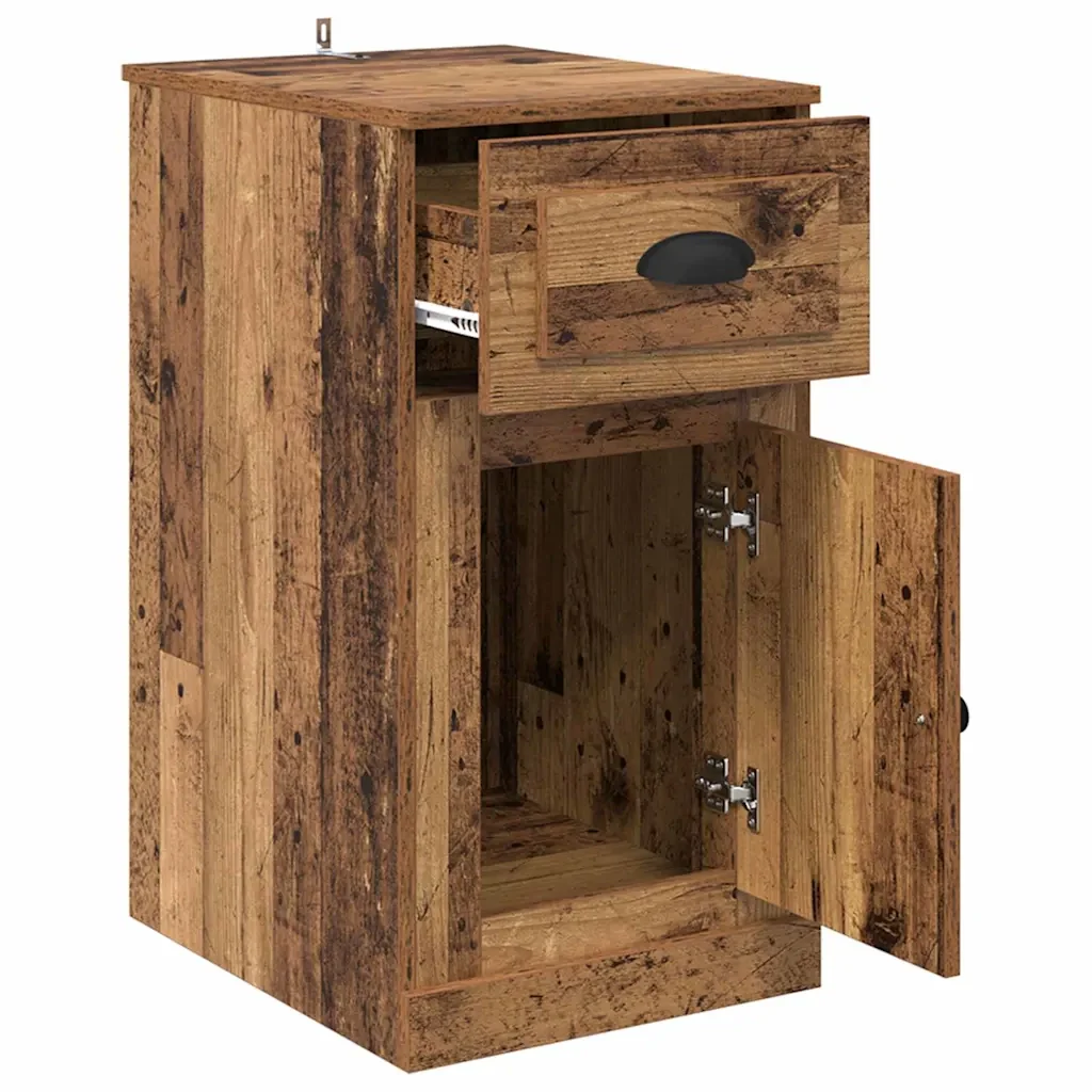 Mobile laterale Legno vecchio 40 x 50 x 75 cm Legno multistrato 881447 - Image 5