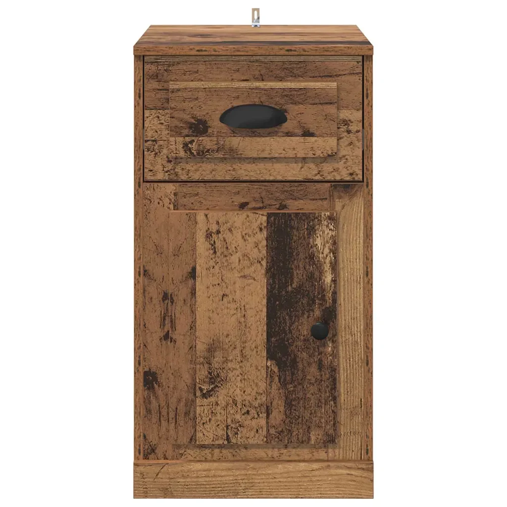 Mobile laterale Legno vecchio 40 x 50 x 75 cm Legno multistrato 881447 - Image 6