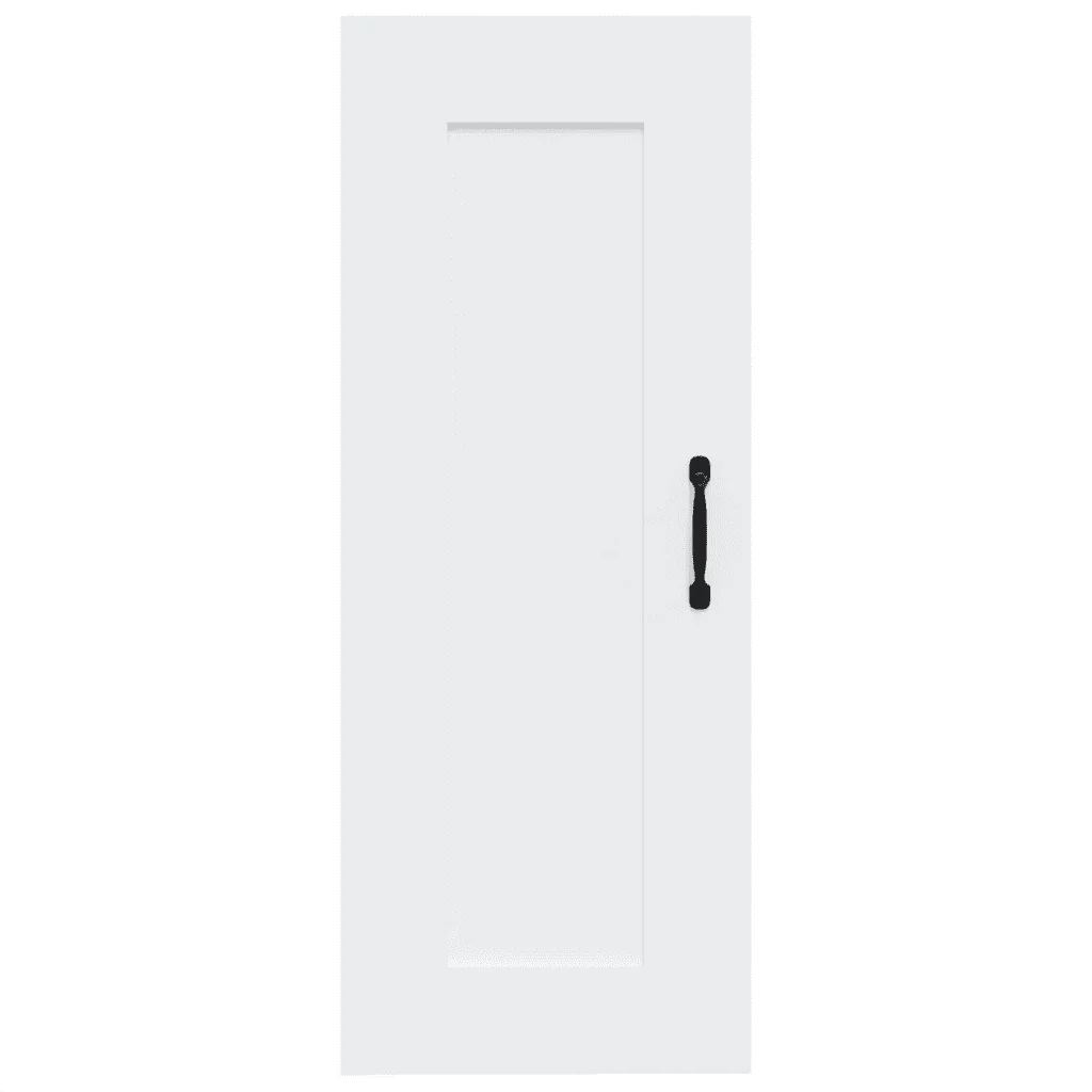 Armadietto a Muro Bianco 35x34x90 cm in Legno Multistrato 812474 - Image 5