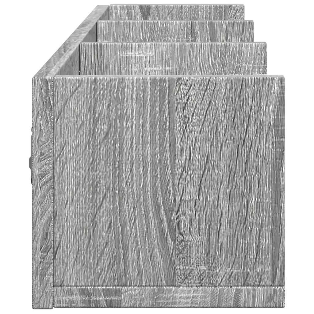 Mobile Pensile Grigio Sonoma 75x18x16,5 cm in Legno Multistrato 840439 - Image 6