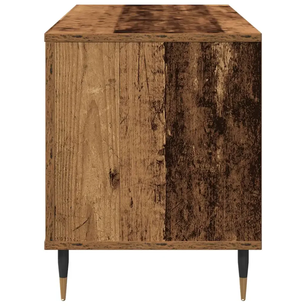 Mobile porta vinili Legno vecchio 100 x 38 x 48 cm 862899 - Image 6