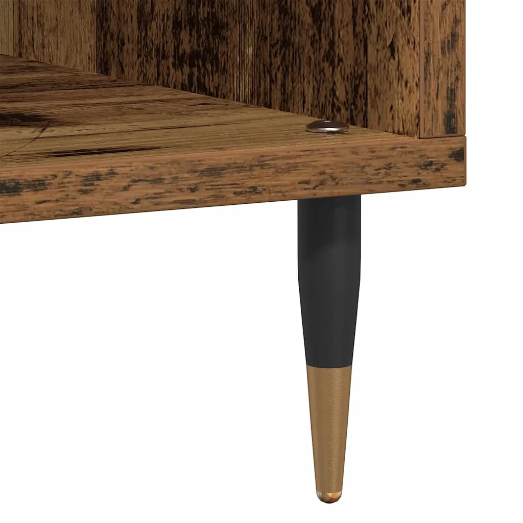 Mobile porta vinili Legno vecchio 100 x 38 x 48 cm 862899 - Image 8