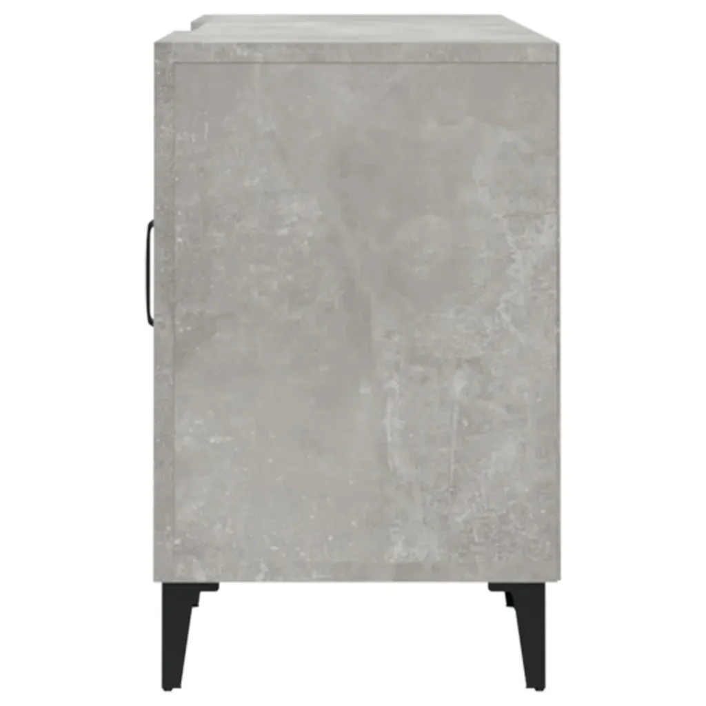 Mobile Porta TV Grigio Cemento 150x30x50cm in Legno Multistrato 812631 - Image 7