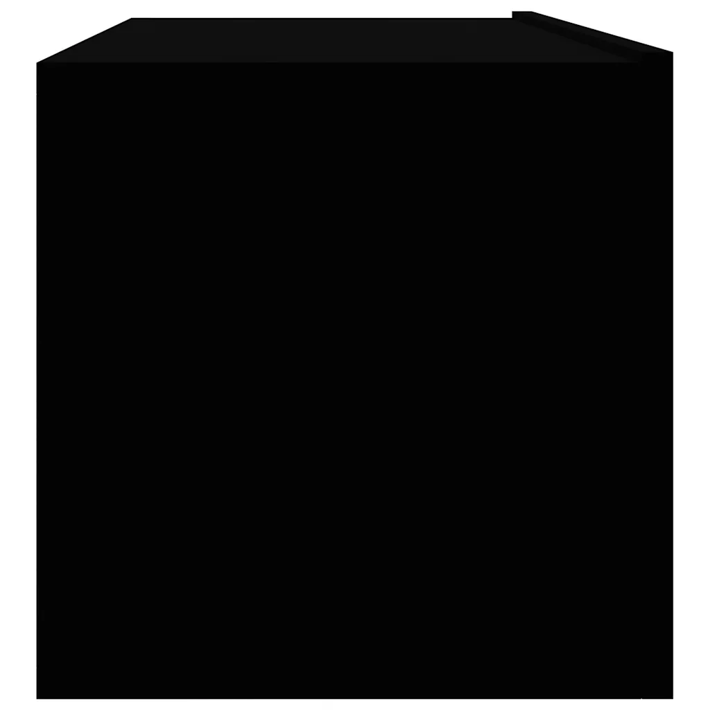 Mobile Porta TV Nero 100x30x30 cm in Legno Multistrato 801482 - Image 6