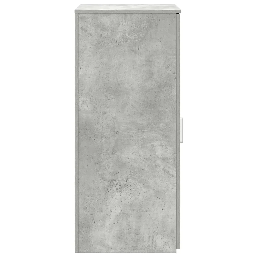 Mobile Portaoggetti Grigio Cemento 50x45x103,5 cm in Truciolato 859045 - Image 5