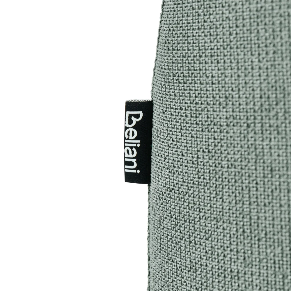 Modulo divano angolare lato destro a 1 posto con tessuto idrorepellente gambe in legno verde chiaro stile moderno a un posto - Image 8