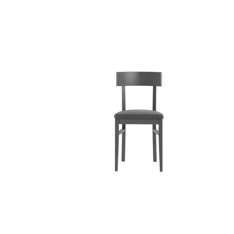 Set di 2 Sedie in legno laccato Monaco 44cm X 45cm H 82cm Stones - Image 2