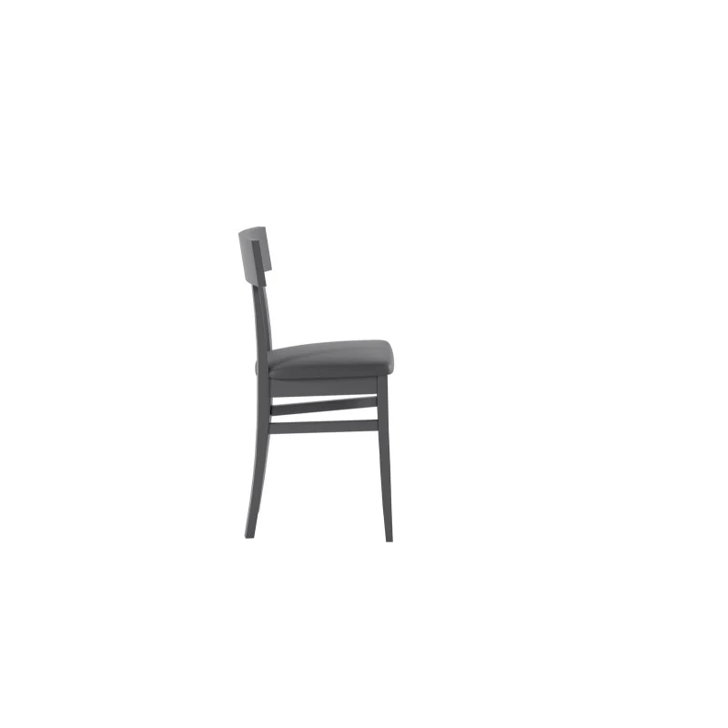 Set di 2 Sedie in legno laccato Monaco 44cm X 45cm H 82cm Stones - Image 3
