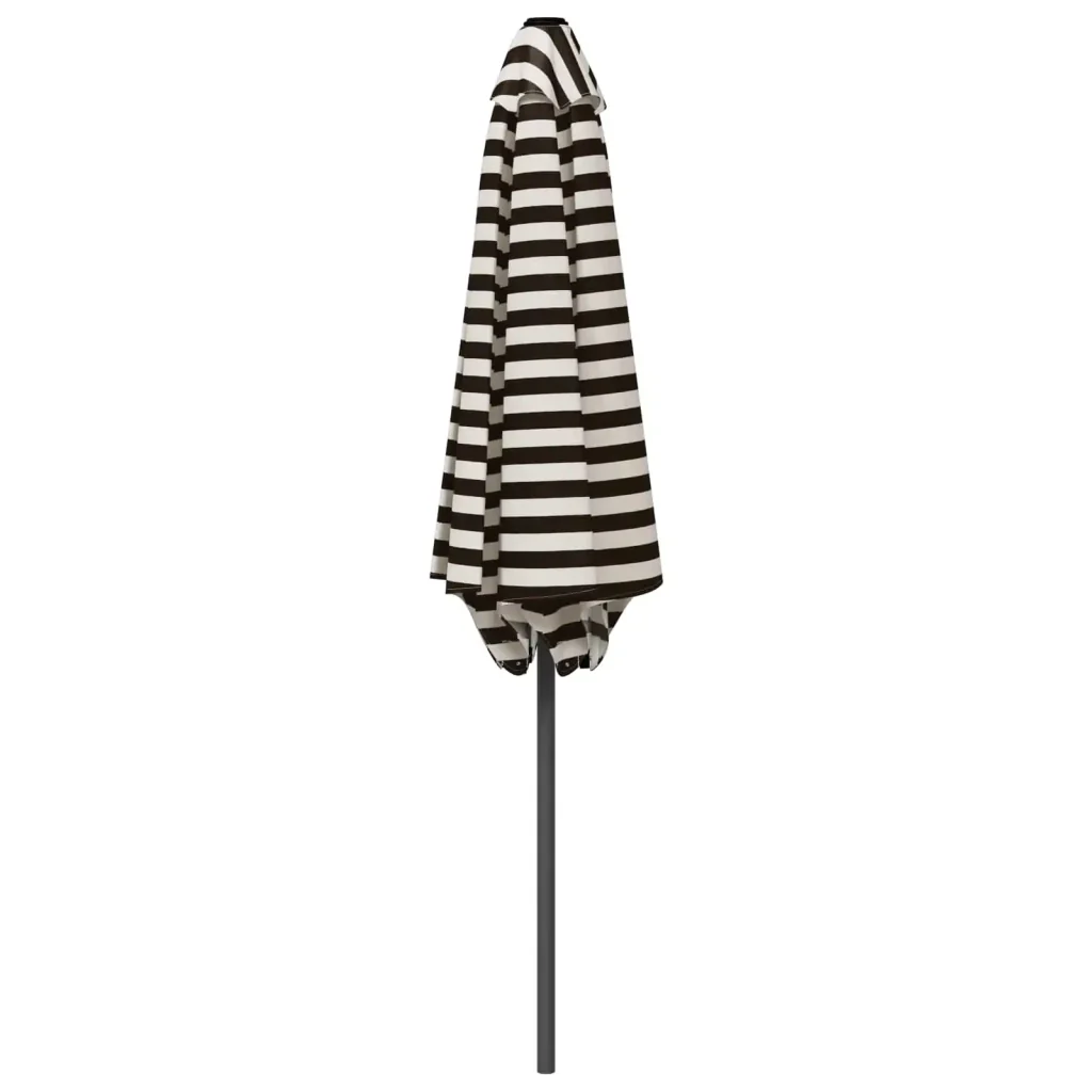 Ombrello da giardino 230 x 230 cm Poliestere Rettangolare 42036184 - Image 3