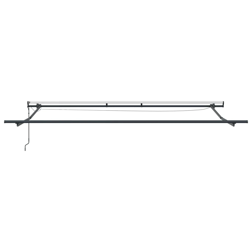 Ombrellone Automatico Retrattile con LED Verde e Bianco 500x300 cm - Image 7