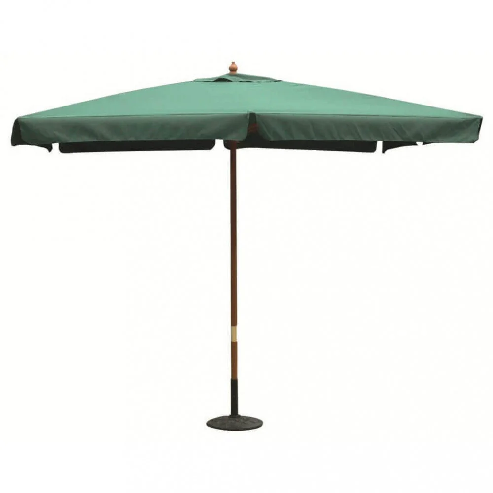 Ombrellone da Giardino 3x4 m Palo Ø48 mm Fantasy in Legno Verde