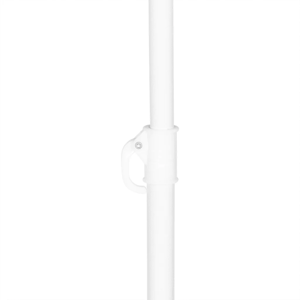 Ombrellone da Spiaggia con Teli Laterali Sabbia 215 cm - Image 8