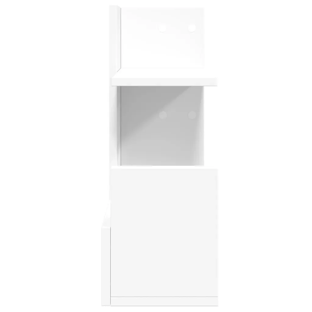 Organizer per la Scrivania Bianco 49x20x52,5 cm in Multistrato 848073 - Image 5