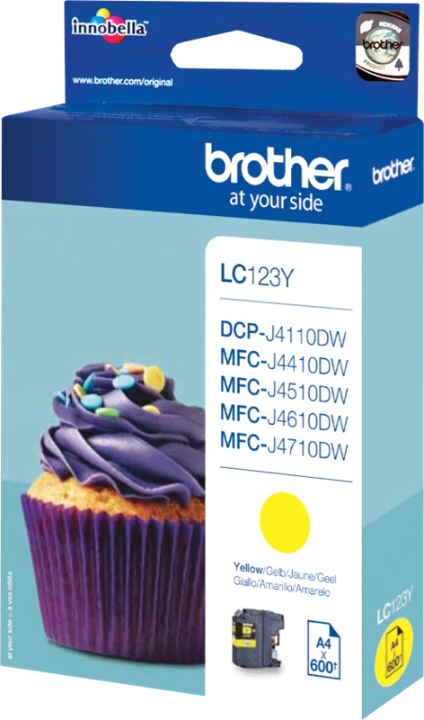 Brother LC-1240Y cartuccia d'inchiostro 1 pz Originale Giallo