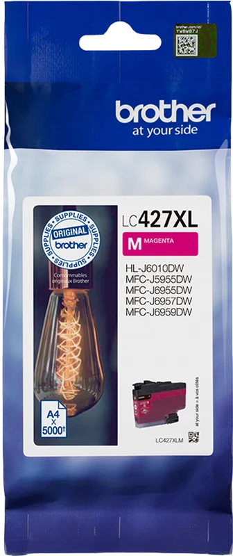 Brother LC427XLM cartuccia d'inchiostro 1 pz Originale Resa elevata (XL) Magenta