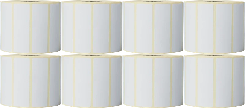 Brother BDE-1J026076-102 etichetta per stampante Bianco Etichetta per stampante autoadesiva