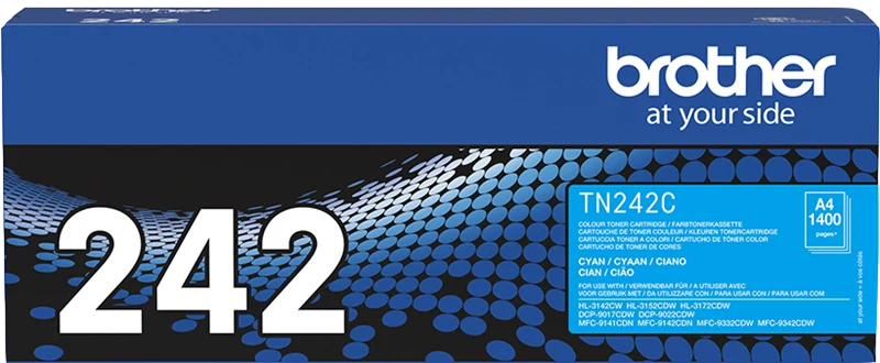 Brother TN-242C cartuccia toner 1 pz Originale Ciano