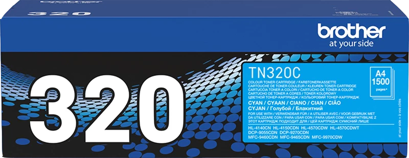 Brother TN-320C cartuccia toner 1 pz Originale Ciano