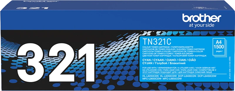Brother TN-321C cartuccia toner 1 pz Originale Ciano