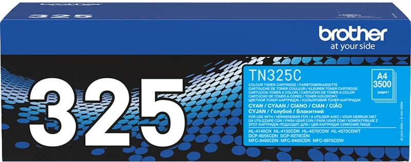 Brother TN-325C cartuccia toner 1 pz Originale Ciano