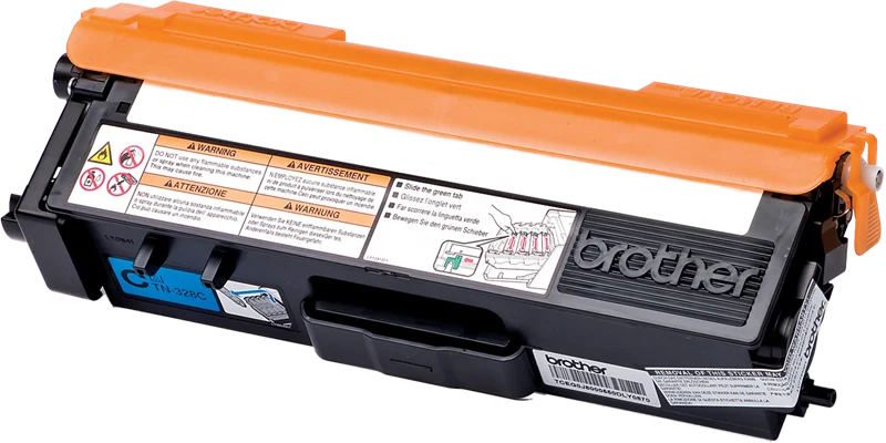 Brother TN-328C cartuccia toner 1 pz Originale Ciano