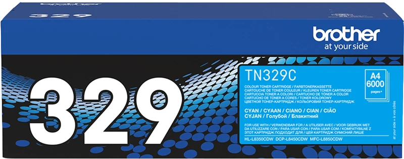 Brother TN-329C cartuccia toner 1 pz Originale Ciano