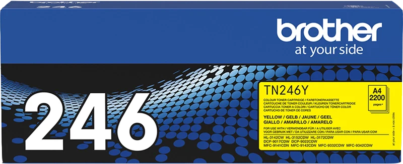 Brother TN-246Y cartuccia toner 1 pz Originale Giallo