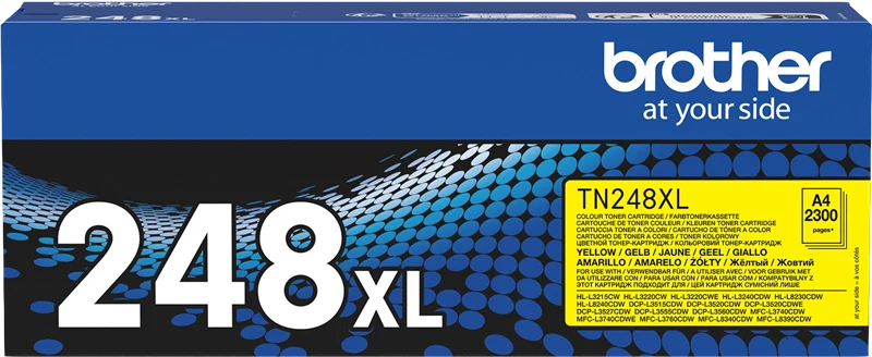 Brother TN-248XLY cartuccia toner 1 pz Originale Giallo