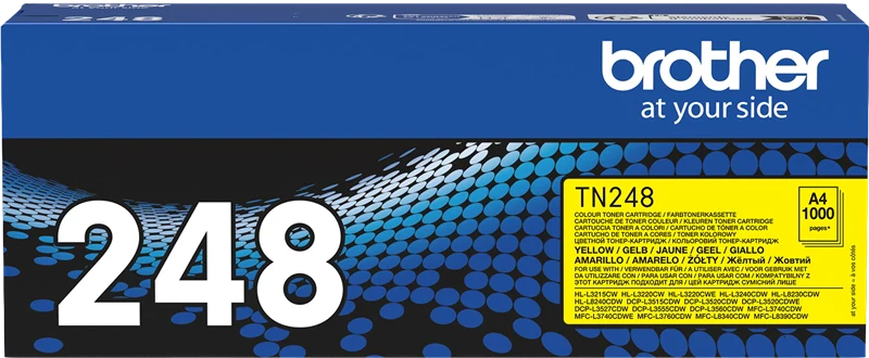 Brother TN-248Y cartuccia toner 1 pz Originale Giallo