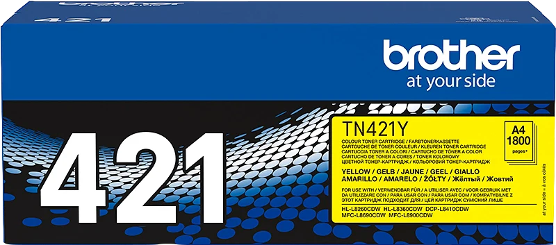 Brother TN-421Y cartuccia toner 1 pz Originale Giallo