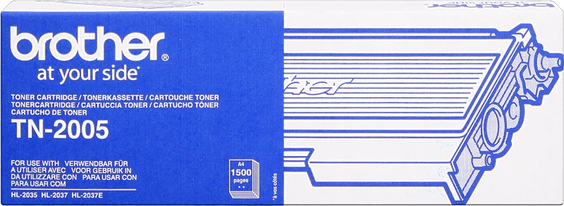 Brother TN-2005 cartuccia toner Originale Nero