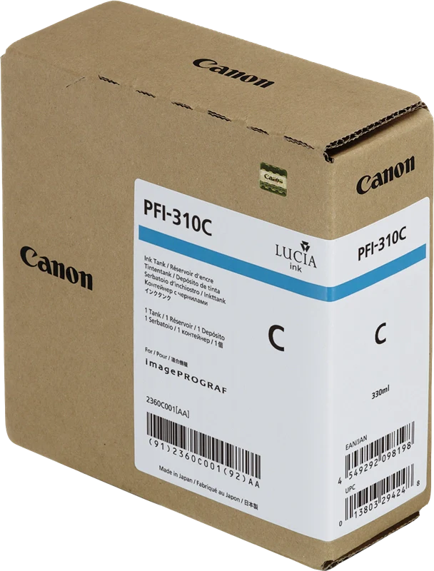Canon PFI-310C cartuccia d'inchiostro Originale Ciano