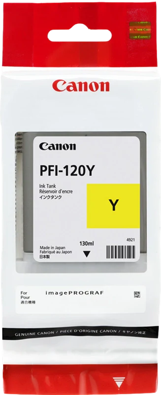 Canon PFI-120Y cartuccia d'inchiostro 1 pz Originale Giallo
