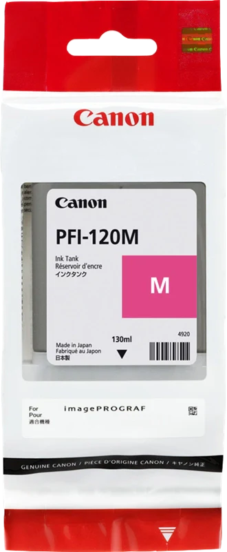 Canon PFI-120M cartuccia d'inchiostro 1 pz Originale Magenta