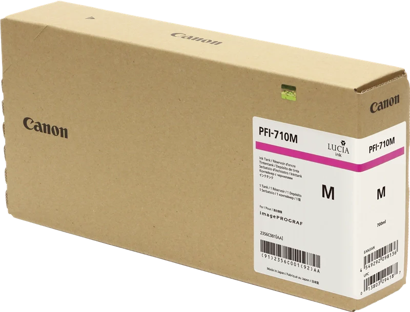 Canon PFI-710M cartuccia d'inchiostro Originale Magenta