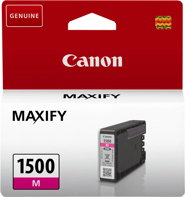 Canon Cartuccia d'inchiostro magenta PGI-1500M