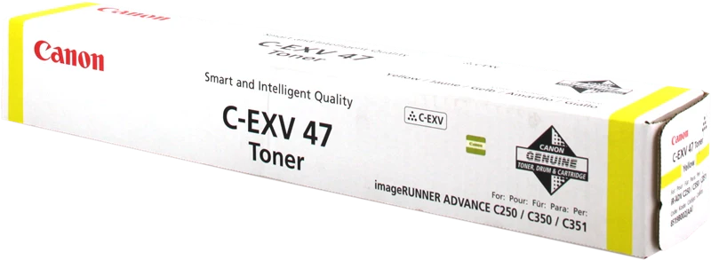Canon C-EXV 47 cartuccia toner 1 pz Originale Giallo