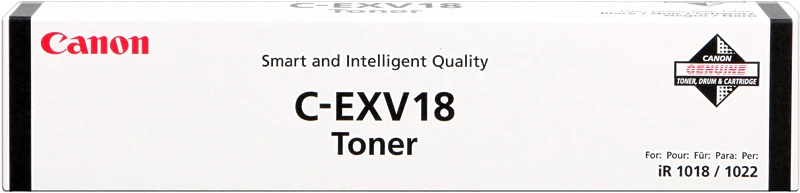 Canon Toner C-EVX 18 for iR1018/iR1022 Black cartuccia toner 1 pz Originale Nero