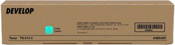 ORIGINAL Develop toner ciano A9E84D0 TN-514C ~26000 Seiten