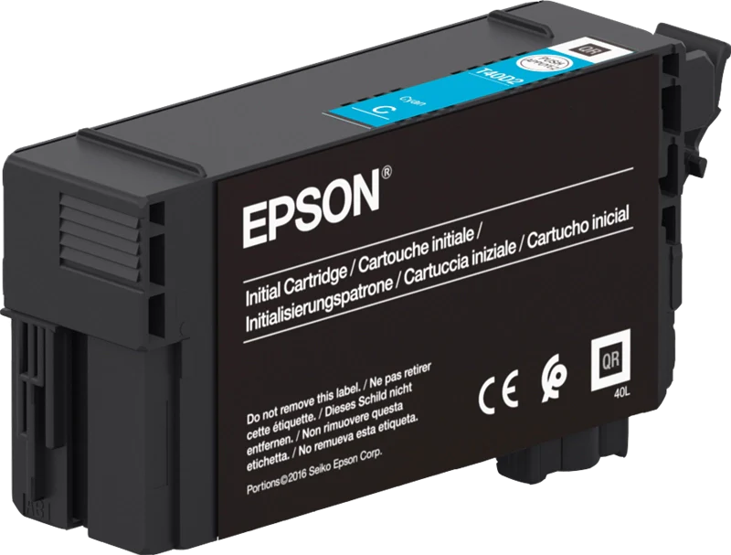 Epson Singlepack UltraChrome XD2 Cyan T40C240(26ml)