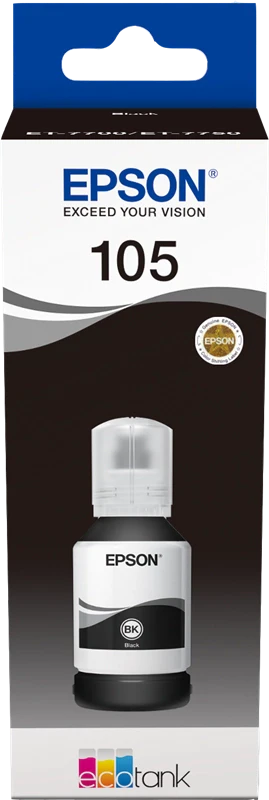 Epson 105 EcoTank Pigment Black ink bottle