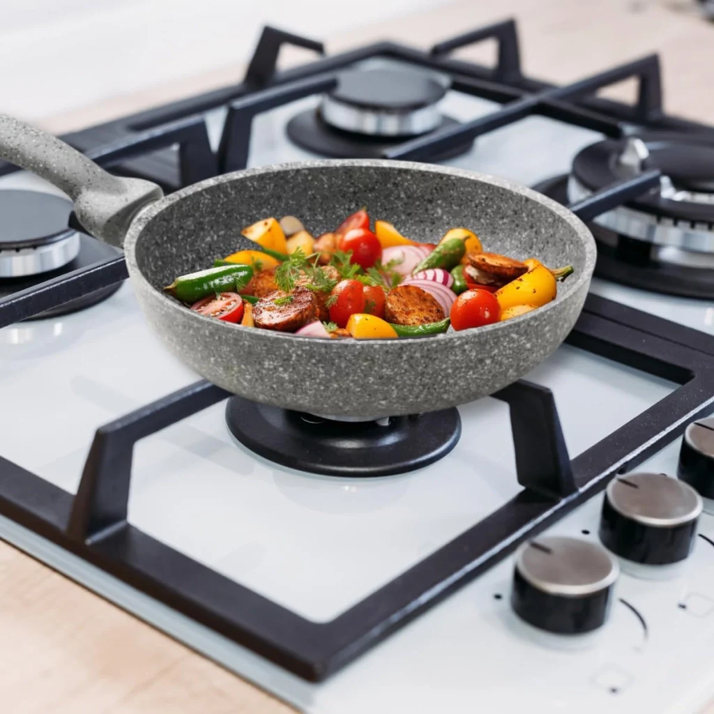 Padella Antiaderente Pietra ad Induzione CUORE DI PIETRA 26 cm - Image 3