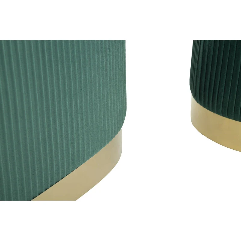 Panca Con Contenitore E Sgabelli Shopy Verde Set 3 Pz cm 80x37x42-29x35 - Image 5