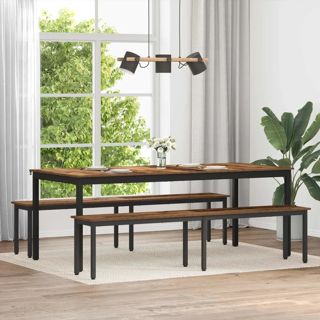 panchina Legno vecchio 200 x 35 x 45 cm Legno multistrato 892612