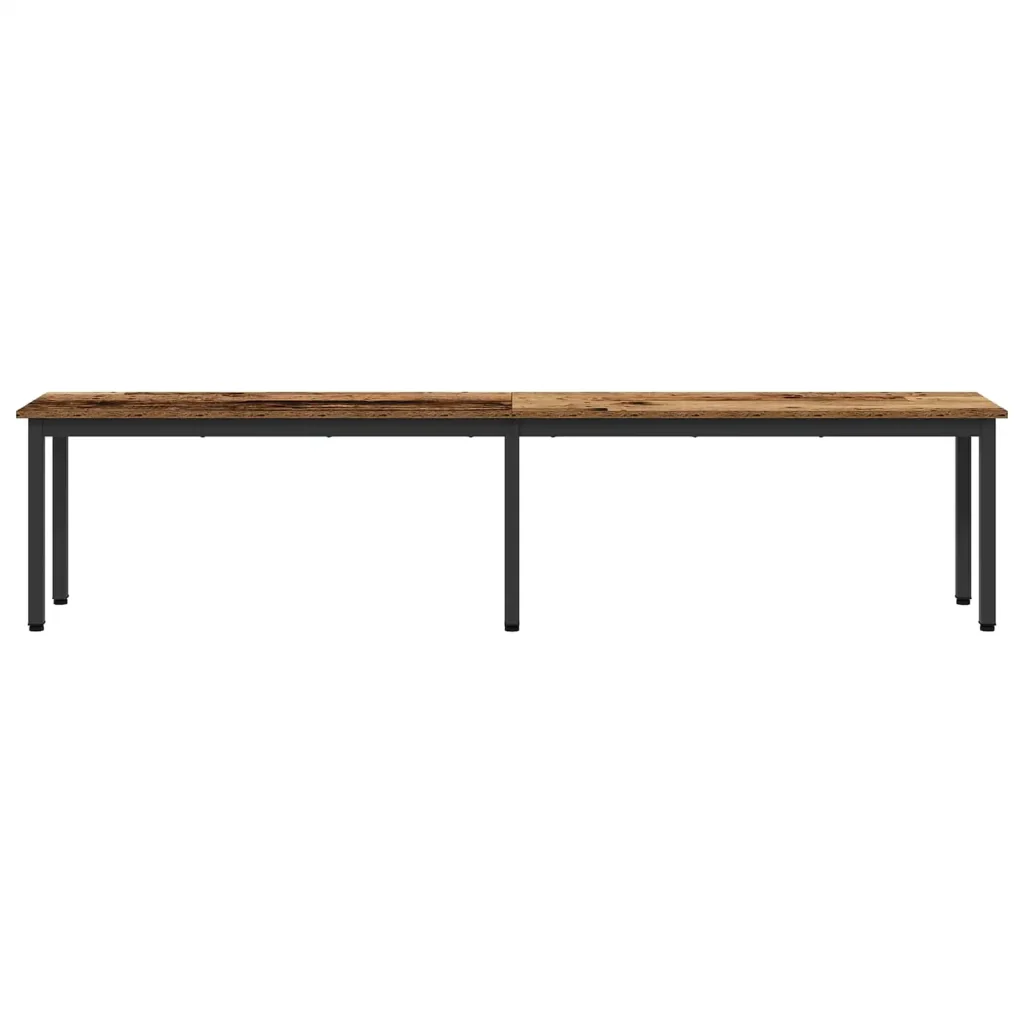 panchina Legno vecchio 200 x 35 x 45 cm Legno multistrato 892612 - Image 5